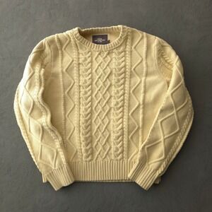 Cable Knit Crewneck Sweater XL L.O.G.G. H&M Crewneck H&M Cotton